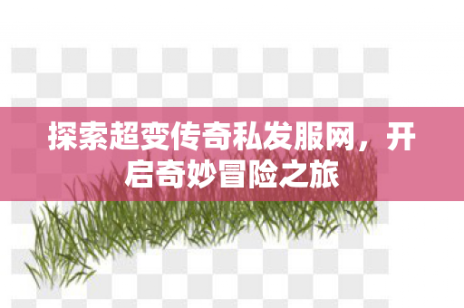 探索超变传奇私发服网图片
