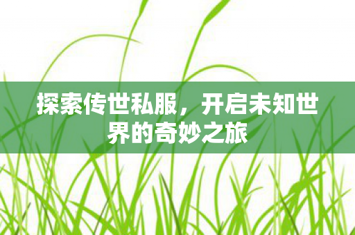 开启未知世界的奇妙之旅图片