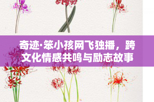 跨文化情感共鸣与励志故事图片
