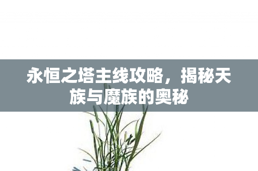 揭秘天族与魔族的奥秘图片