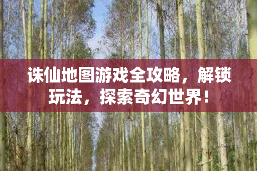 诛仙地图游戏全攻略图片