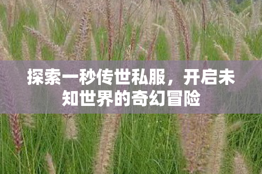 开启未知世界的奇幻冒险图片