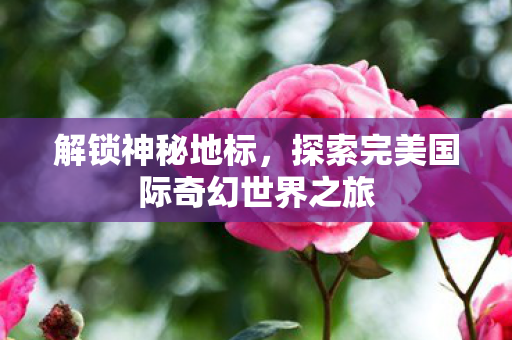 探索完美国际奇幻世界之旅图片