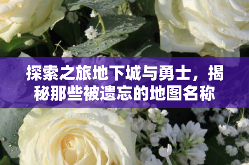 揭秘那些被遗忘的地图名称图片