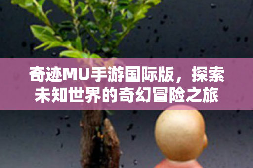 奇迹MU手游国际版,探索未知世界的奇幻冒险之旅 奇迹MU手游国际版,探索未知世界的奇幻冒险之旅