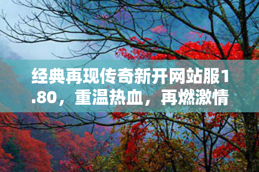 经典再现传奇新开网站服1图片