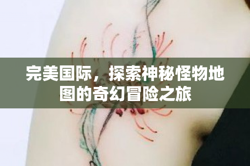 探索神秘怪物地图的奇幻冒险之旅图片