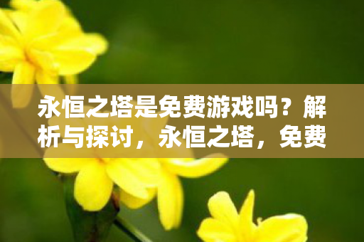 永恒之塔是免费游戏吗图片