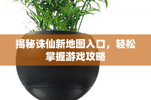 揭秘诛仙新地图入口图片
