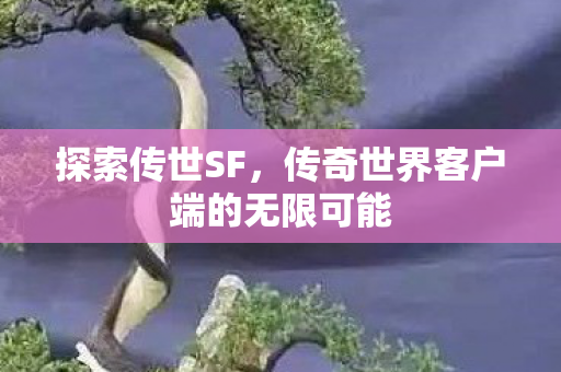 传奇世界客户端的无限可能图片