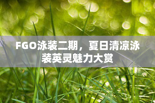 夏日清凉泳装英灵魅力大赏图片