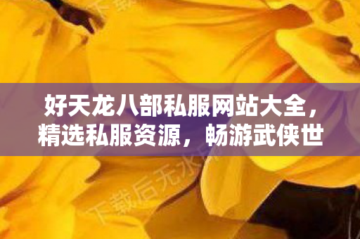 好天龙八部私服网站大全图片
