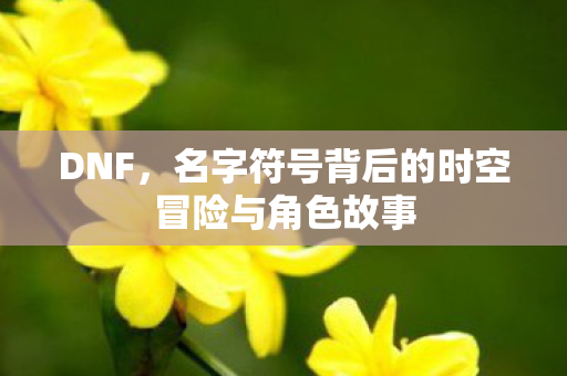名字符号背后的时空冒险与角色故事图片