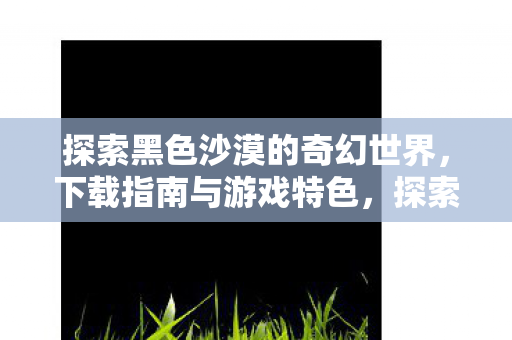 探索黑色沙漠的奇幻世界，下载指南与游戏特色，探索黑色沙漠，下载指南与游戏特色