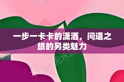 问道之旅的另类魅力图片