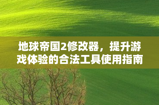提升游戏体验的合法工具使用指南图片