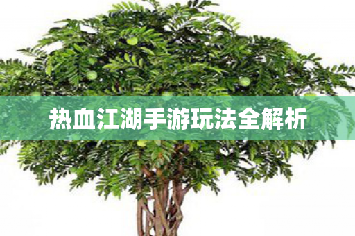 热血江湖手游玩法全解析图片