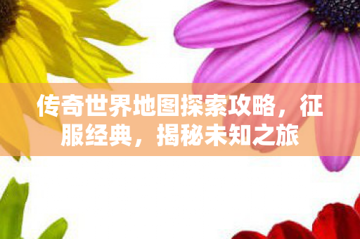 传奇世界地图探索攻略图片