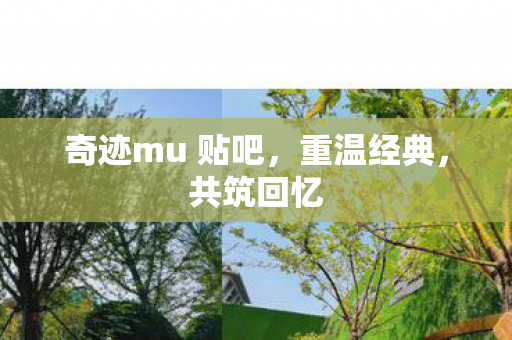 奇迹mu 贴吧,重温经典,共筑回忆 奇迹mu 贴吧,重温经典,共筑回忆