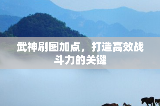 打造高效战斗力的关键图片