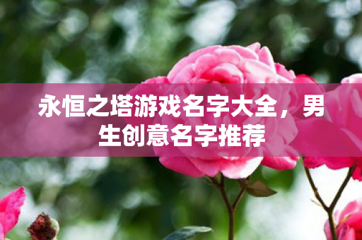 永恒之塔游戏名字大全,男生创意名字推荐 永恒之塔游戏名字大全,男生创意名字推荐