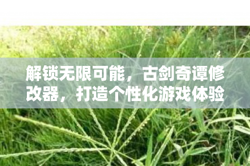 解锁无限可能,古剑奇谭修改器,打造个性化游戏体验 解锁无限可能,古剑奇谭修改器,打造个性化游戏体验