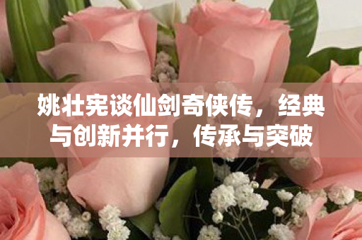 姚壮宪谈仙剑奇侠传图片