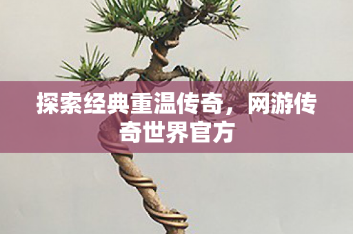 探索经典重温传奇图片