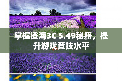 掌握澄海3C 5图片