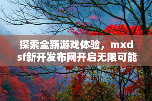 mxd sf新开发布网开启无限可能图片