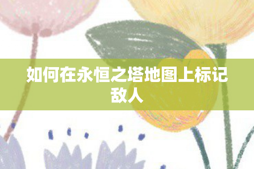 如何在永恒之塔地图上标记敌人图片