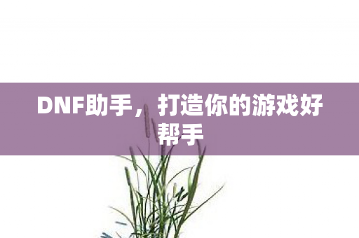 打造你的游戏好帮手图片