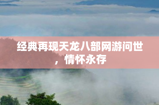 经典再现天龙八部网游问世图片