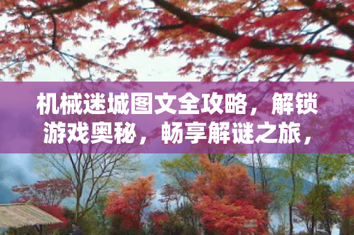机械迷城图文全攻略图片