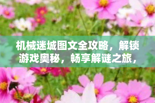 机械迷城图文全攻略图片