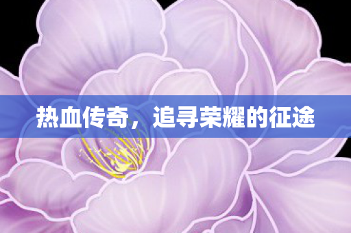 追寻荣耀的征途图片