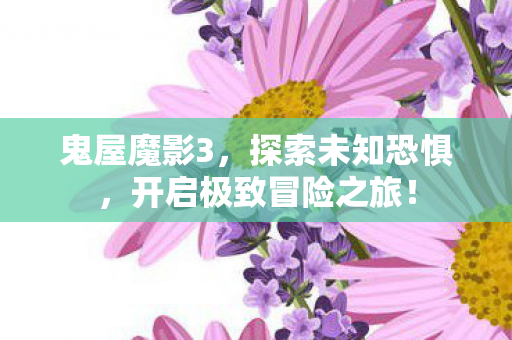 鬼屋魔影3,探索未知恐惧,开启极致冒险之旅! 鬼屋魔影3,探索未知恐惧,开启极致冒险之旅!