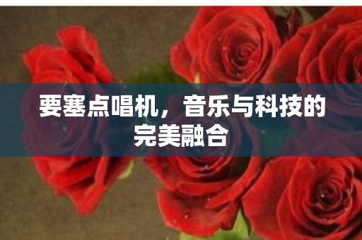 音乐与科技的完美融合图片