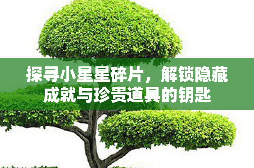 解锁隐藏成就与珍贵道具的钥匙图片