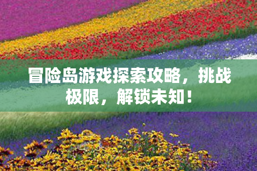 冒险岛游戏探索攻略图片