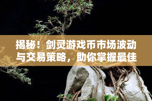 剑灵游戏币市场波动与交易策略图片