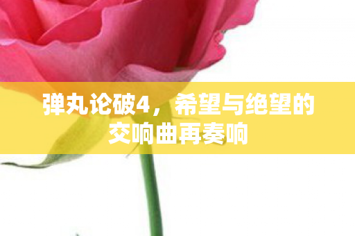 弹丸论破4，希望与绝望的交响曲再奏响