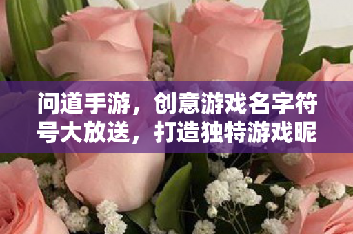 创意游戏名字符号大放送图片