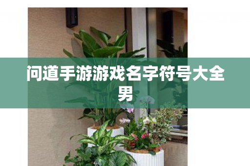 问道手游游戏名字符号大全男