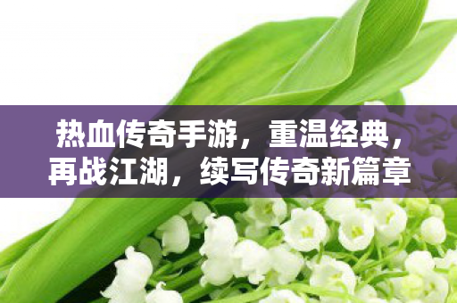 续写传奇新篇章图片