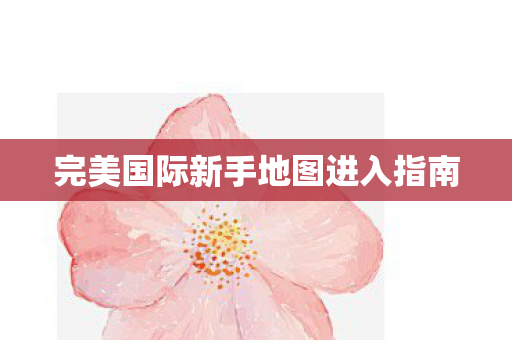 完美国际新手地图进入指南图片
