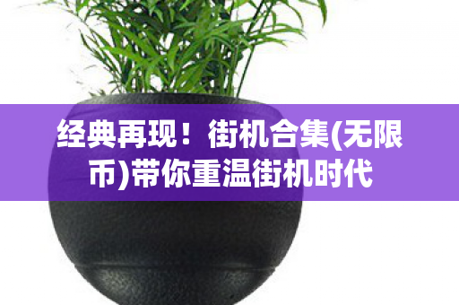 带你重温街机时代图片