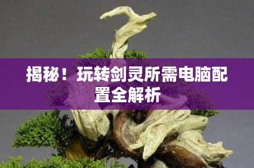 揭秘!玩转剑灵所需电脑配置全解析 揭秘!玩转剑灵所需电脑配置全解析