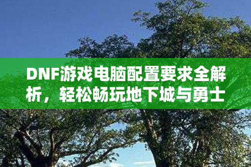 DNF游戏电脑配置要求全解析图片
