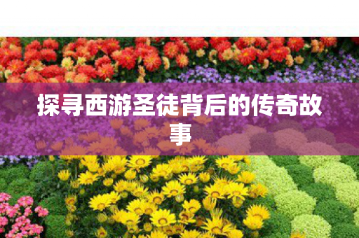探寻西游圣徒背后的传奇故事图片